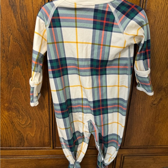 Hannah Anderson Plaid Footed Sleeper EUC 3-6 months - Picture 5 of 5